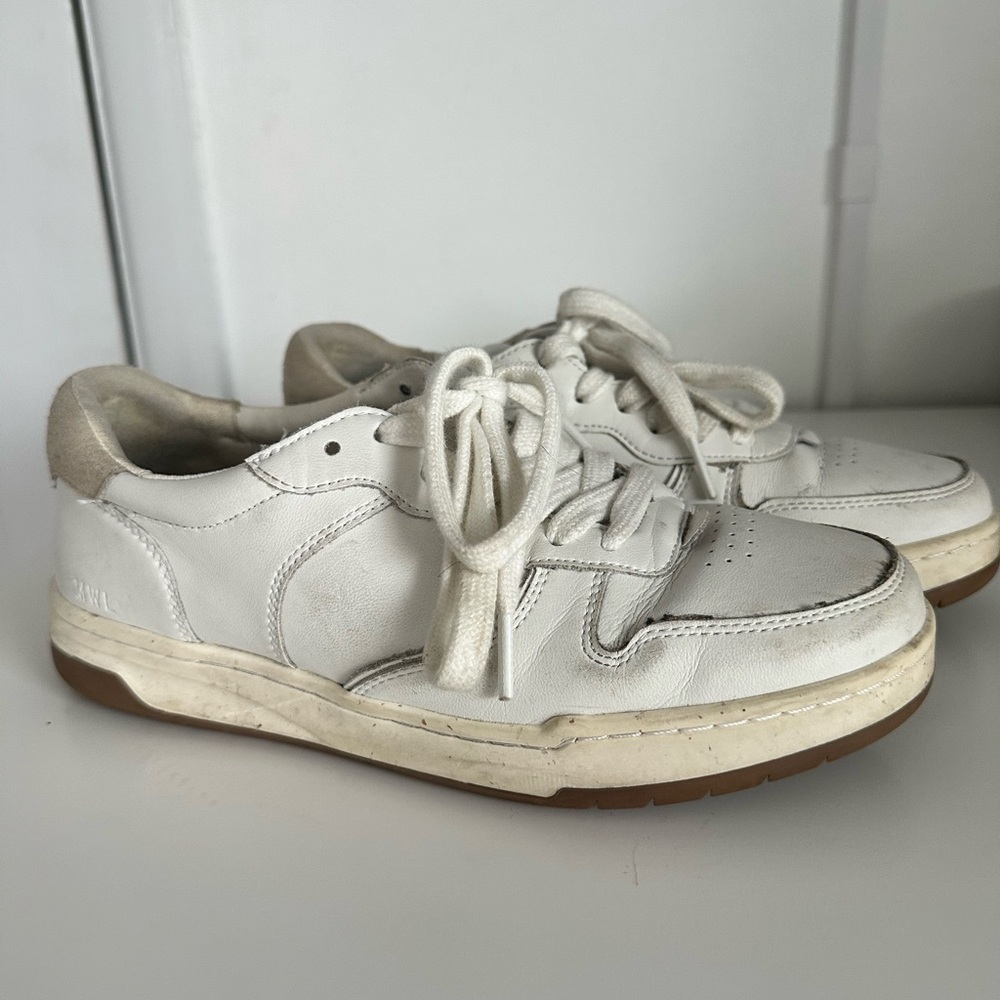 Madewell Classic White Leather Women’s Sneakers